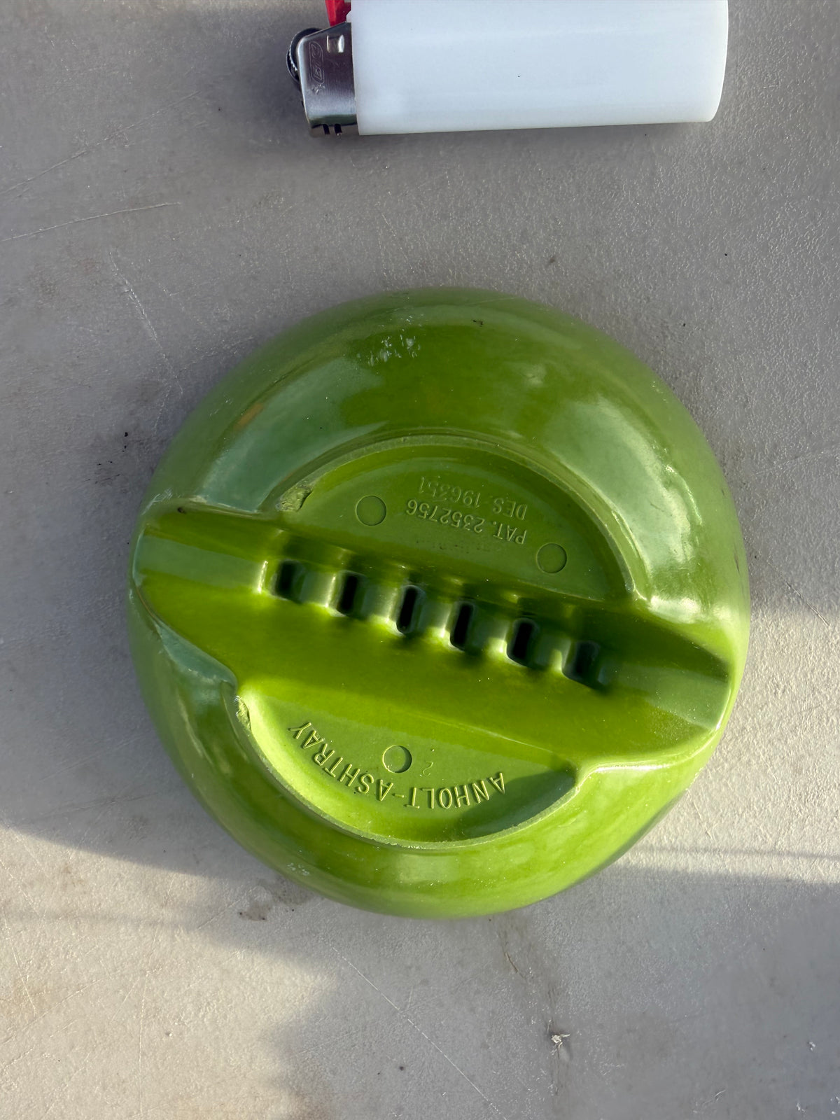 Anholt melamine MCM ashtray